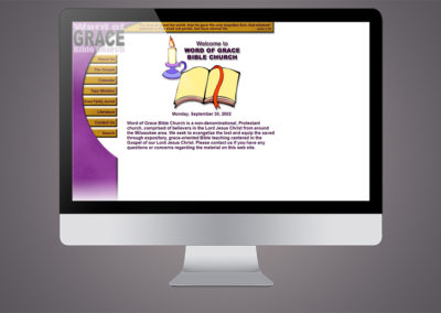 Word of Grace Bible Church Website